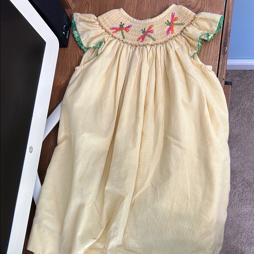 Be Mine Yellow and Green Casual Dress
